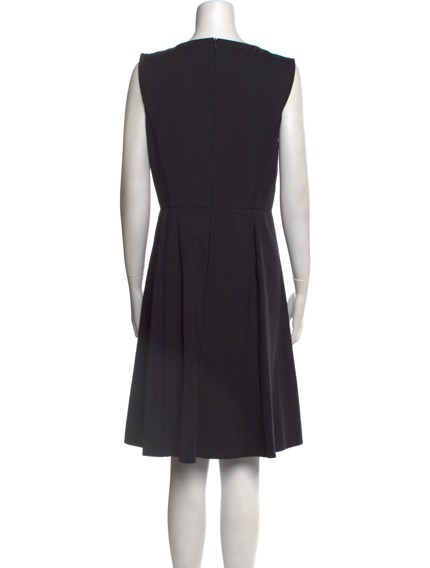 SportMax V-Neck Knee-Length Dress